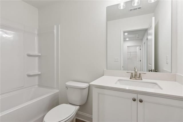 165 Mill Center Blvd Unit 108, Athens, GA 30606 - bathroom featuring toilet, vanity, and bathtub / shower combination