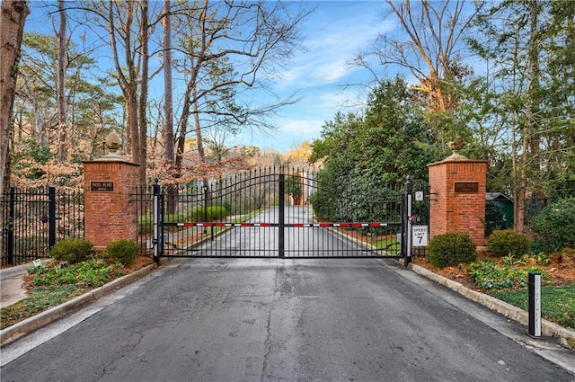 view of gate