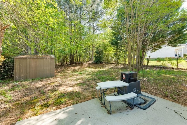 179 Glynn Addy Dr, Stockbridge, GA 30281 - view of yard featuring a shed and a patio