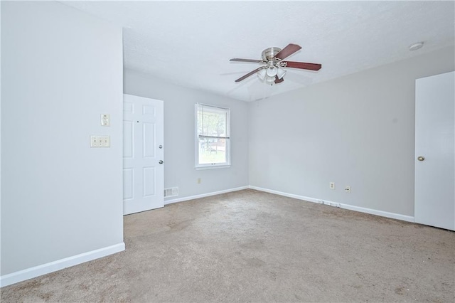 51 Ezzard St, Lawrenceville, GA 30046 - unfurnished room featuring a ceiling fan, carpet flooring, and baseboards