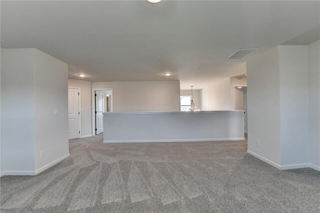 58 Longhorn Way, Auburn, GA 30011 - spare room with visible vents, recessed lighting, carpet, and baseboards