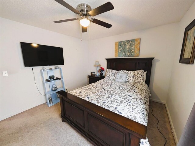 640 Dahoma Trl, Woodstock, GA 30188 - bedroom with light colored carpet and a ceiling fan
