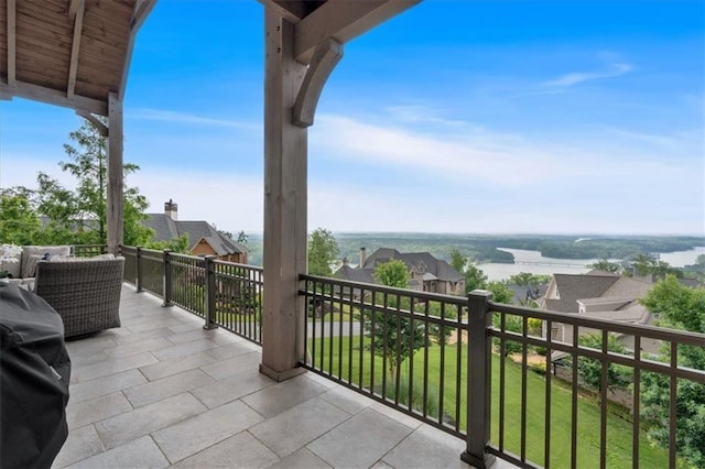 89 Somerset Ln, Cartersville, GA 30121 - balcony featuring a water view