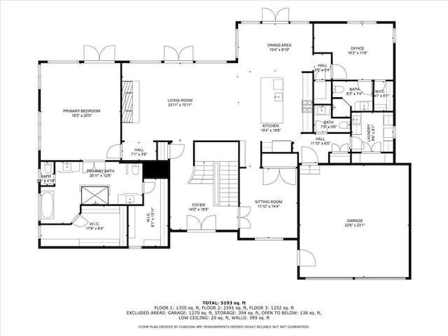 89 Somerset Ln, Cartersville, GA 30121 - home floor plan