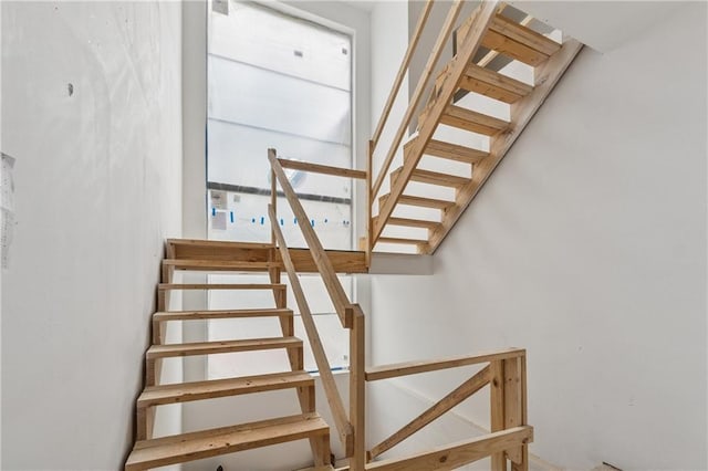 view of staircase