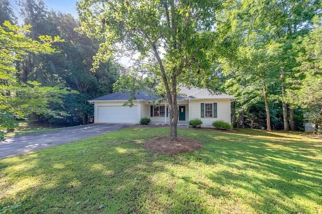 215 Twin Creek Shrs, Athens, GA 30605 - single story home featuring asphalt driveway, a garage, and a front lawn