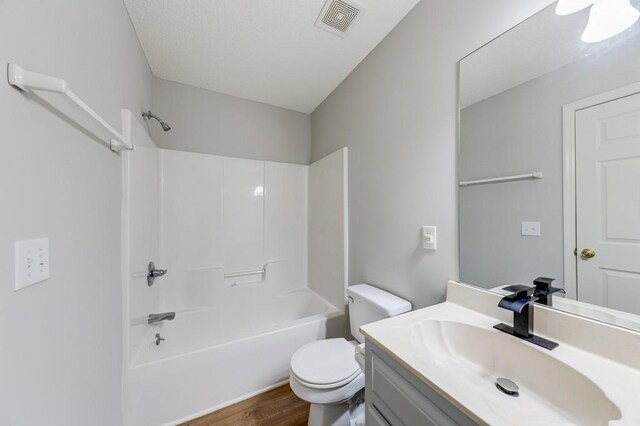 215 Twin Creek Shrs, Athens, GA 30605 - bathroom with vanity, tub / shower combination, and wood finished floors
