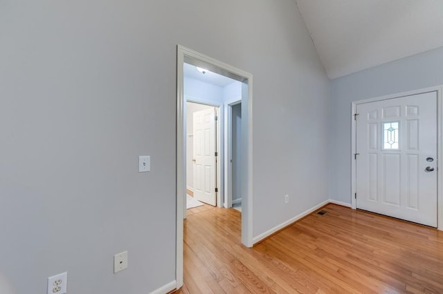 215 Twin Creek Shrs, Athens, GA 30605 - foyer entrance with vaulted ceiling and light wood-style floors