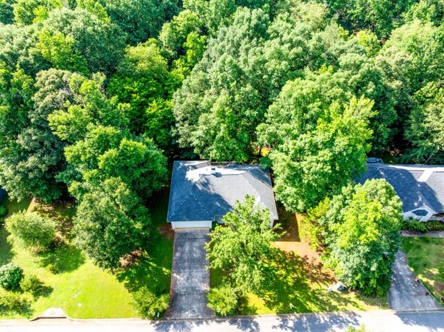 215 Twin Creek Shrs, Athens, GA 30605 - view from above of property with a forest