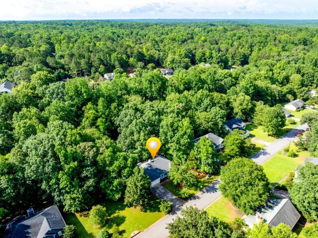 215 Twin Creek Shrs, Athens, GA 30605 - bird's eye view of a heavily wooded area