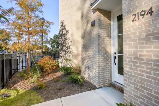 view of property entrance