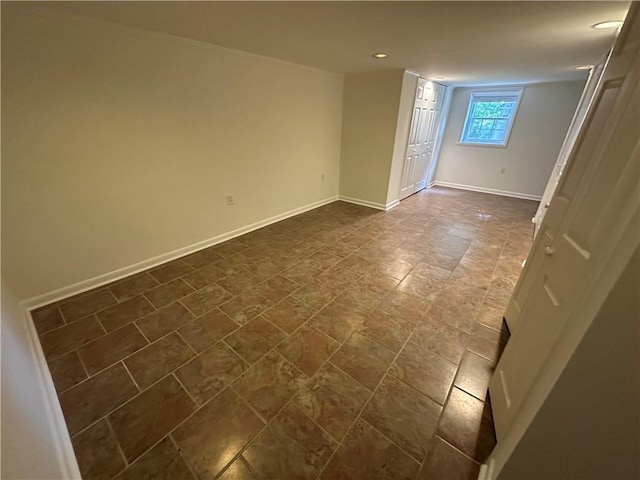6542 Cherry Tree Ln, Atlanta, GA 30328 - unfurnished room featuring recessed lighting and dark stone finish floors