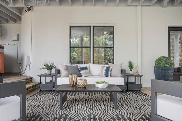 view of patio / terrace featuring outdoor lounge area