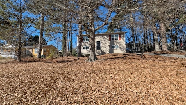 view of front of house