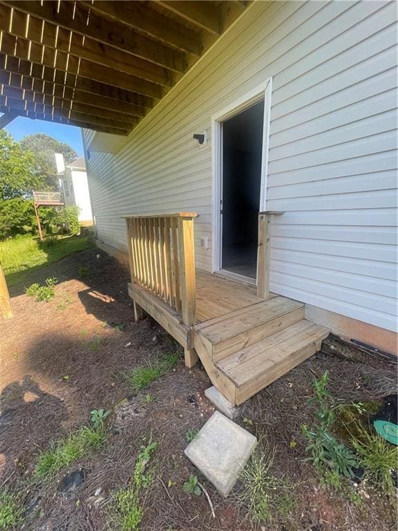 203 Sea Marsh Ct, Fayetteville, GA 30215 - view of wooden deck