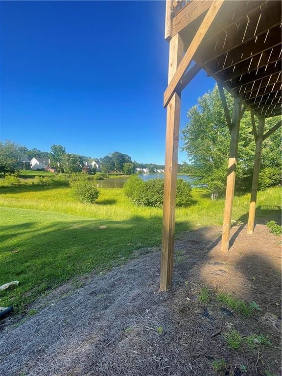 203 Sea Marsh Ct, Fayetteville, GA 30215 - view of grassy yard with a water view