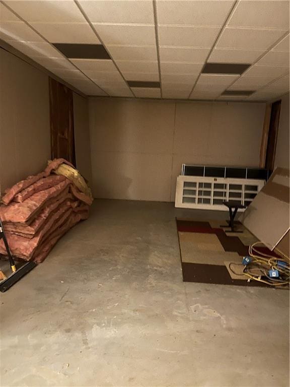 203 Sea Marsh Ct, Fayetteville, GA 30215 - finished basement featuring a drop ceiling