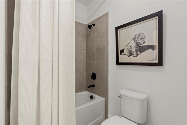 635 Opera Ln, Alpharetta, GA 30009 - full bathroom with shower / tub combo with curtain and toilet