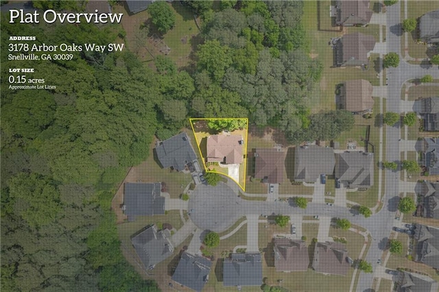 drone / aerial view