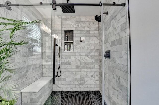 5441 E Main St, Flowery Branch, GA 30542 - full bath with a stall shower