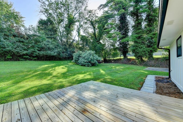 5441 E Main St, Flowery Branch, GA 30542 - wooden deck with a yard