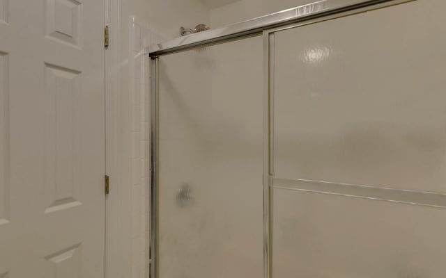 room details with a shower with shower door