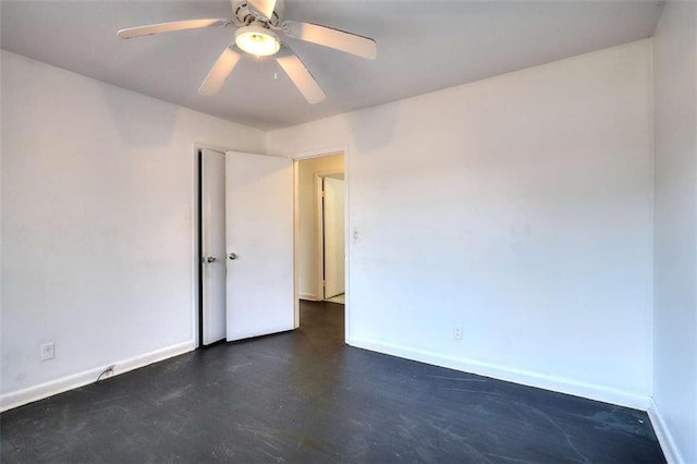 707 E Spring St E, Monroe, GA 30655 - unfurnished room featuring baseboards and ceiling fan