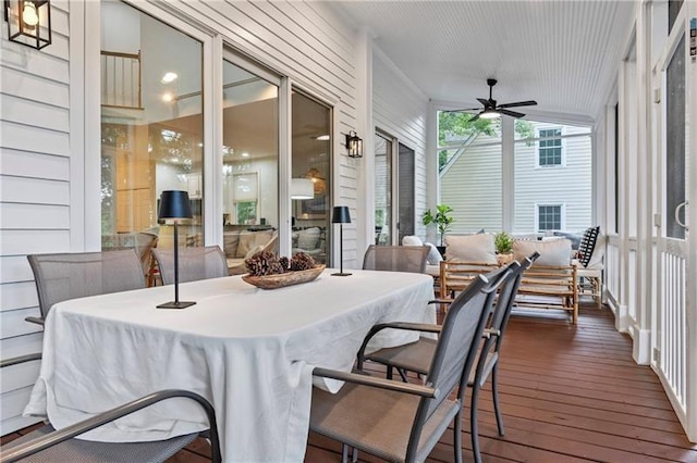 137 Oakton S, Eatonton, GA 31024 - sunroom / solarium with wood-type flooring