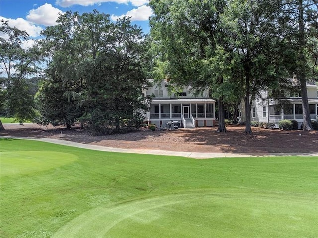 137 Oakton S, Eatonton, GA 31024 - surrounding community featuring a yard and view of golf course