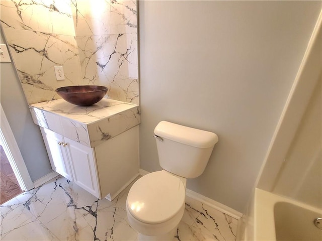 bathroom with toilet