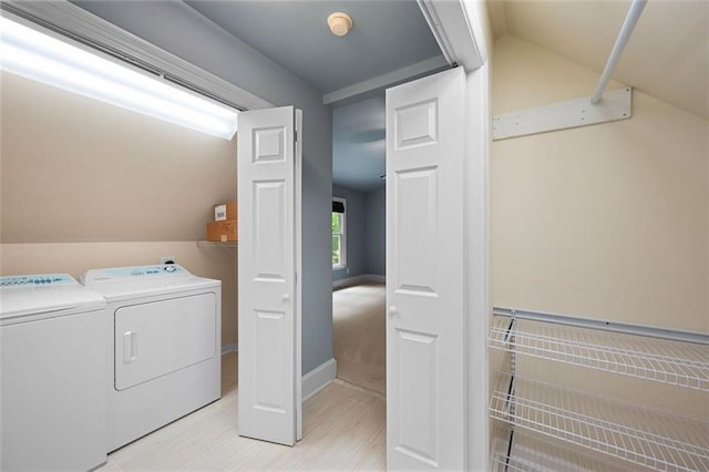 465 Willowbrook Dr SE, Smyrna, GA 30082 - washroom with washer and dryer and baseboards