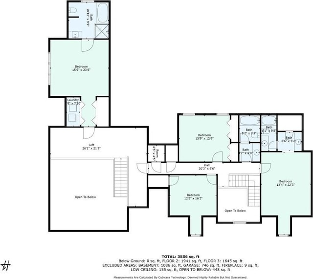 465 Willowbrook Dr SE, Smyrna, GA 30082 - property floor plan