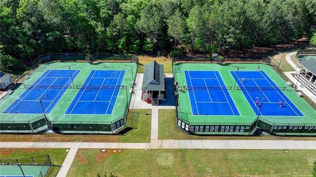 drone / aerial view