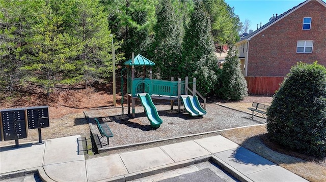 view of community playground