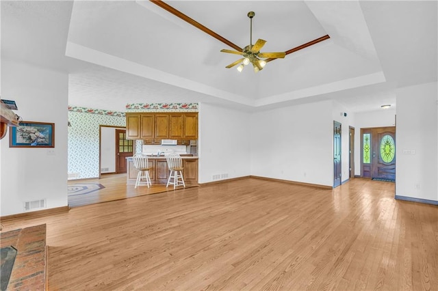 view of unfurnished living room