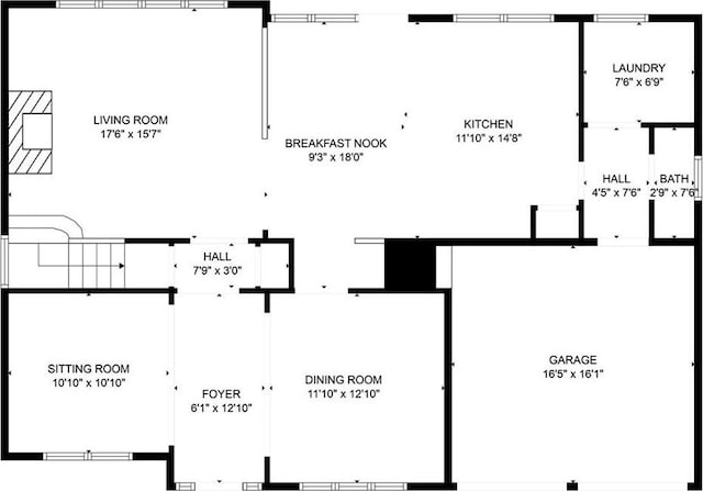 580 Hammersmith Dr, Suwanee, GA 30024 - room layout