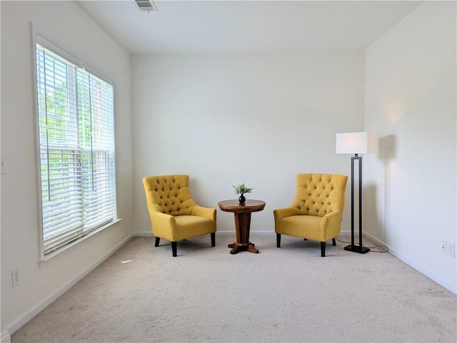 580 Hammersmith Dr, Suwanee, GA 30024 - sitting room with carpet floors and baseboards