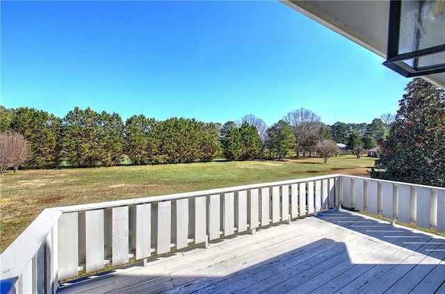 317 Shenandoah Dr NE, Calhoun, GA 30701 - deck featuring a yard