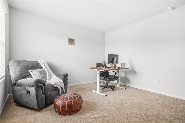 3135 Ellenton Dr, Lithia Springs, GA 30122 - office with baseboards and carpet
