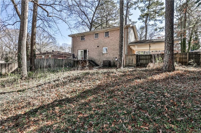 view of rear view of house