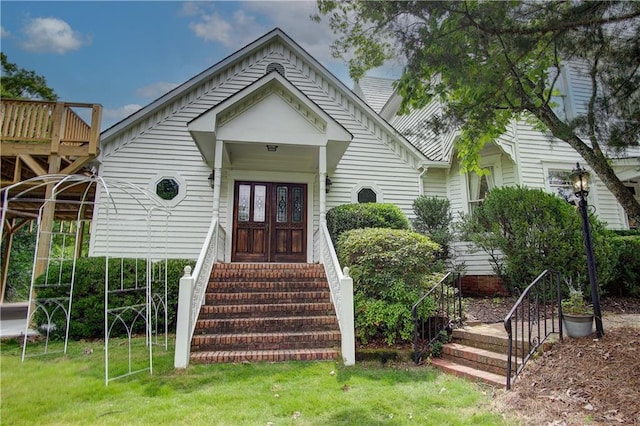 view of property entrance