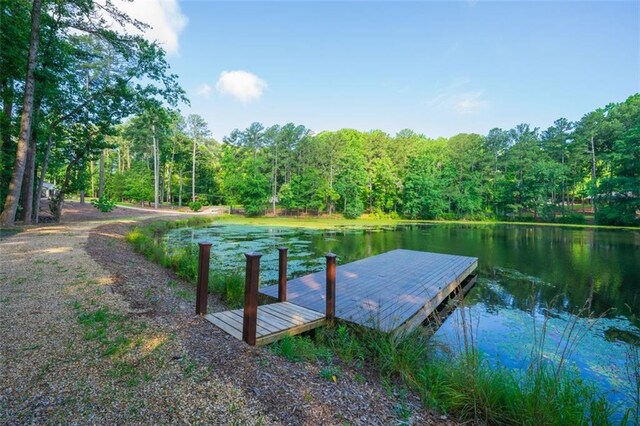 1382 Varner Rd, Marietta, GA 30062 - dock with a water view