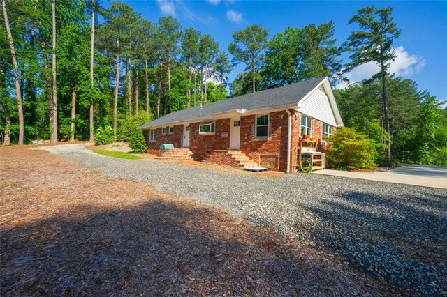 1382 Varner Rd, Marietta, GA 30062 - view of front of home featuring brick siding and driveway