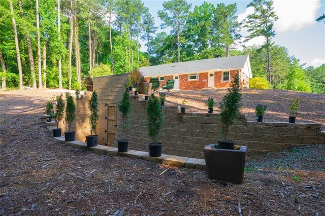 1382 Varner Rd, Marietta, GA 30062 - rear view of house with a gate