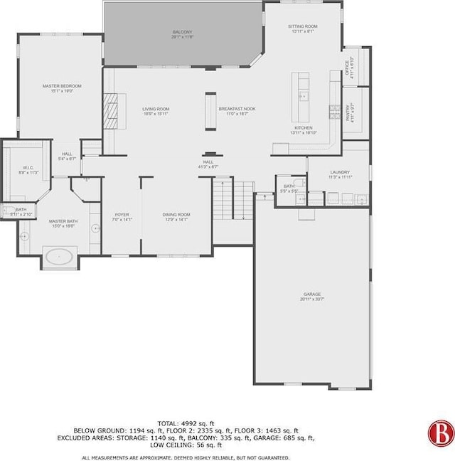 486 Gold Bullion Dr E, Dawsonville, GA 30534 - floor plan / room layout
