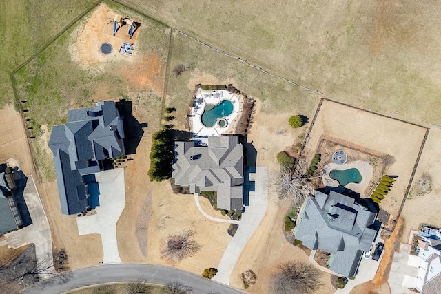 486 Gold Bullion Dr E, Dawsonville, GA 30534 - aerial view of a pool