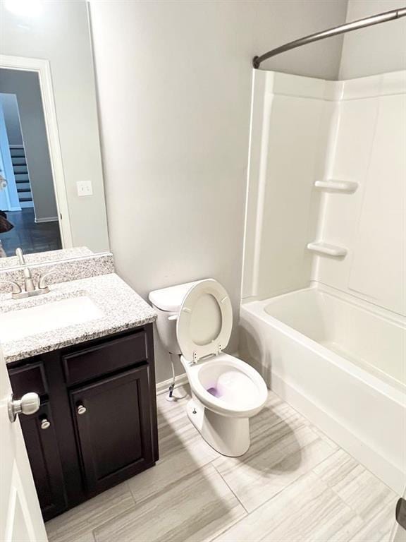 2300 Ivy Birch Ln, Buford, GA 30519 - full bath with vanity and washtub / shower combination