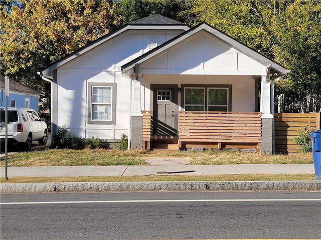 view of bungalow-style house