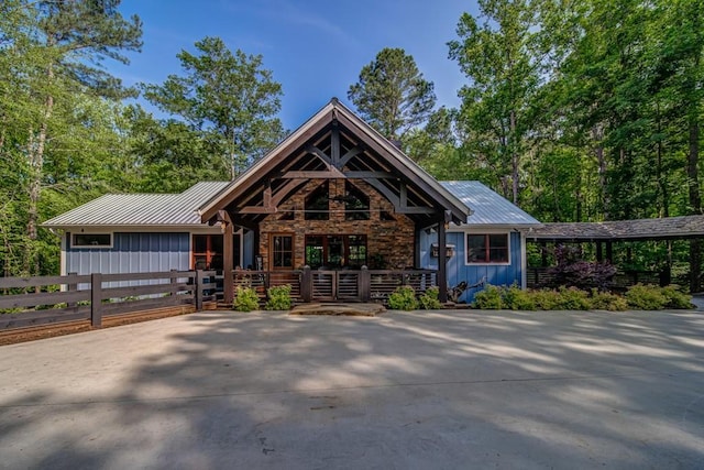 view of front of house