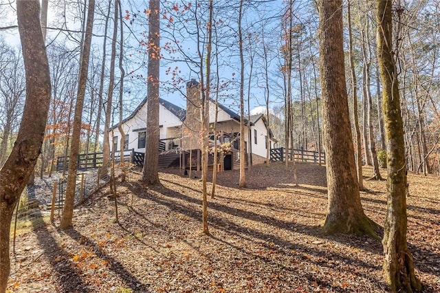 view of rear view of house